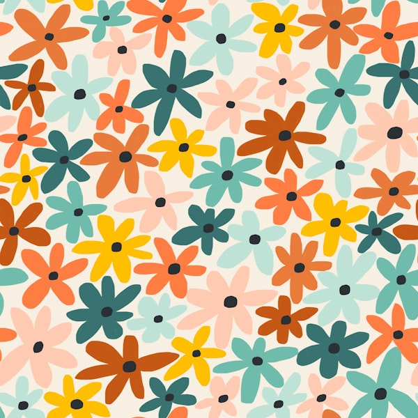 Joyful Flowers - earthy