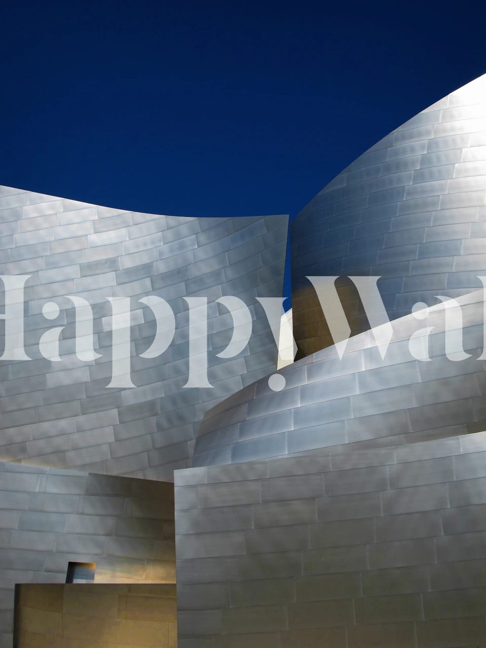 Overtures wallpaper in a modern interior