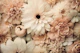 Blossom Cascade Floral Beauty Pastel Peach