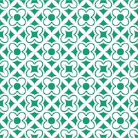 Turkish floral ornament green white ταπετσαρία