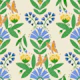 Scandinavian folk flowers