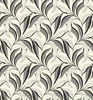 SAGE FOLIAGE BLACK & WHITE tapete