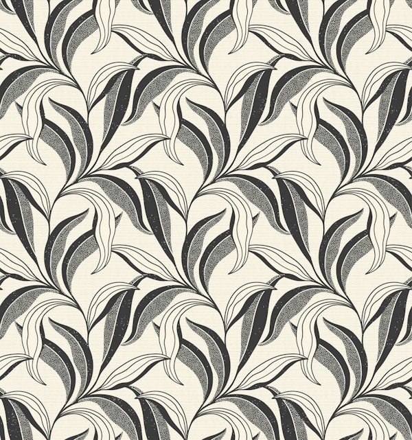 SAGE FOLIAGE BLACK & WHITE