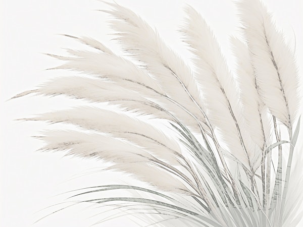 Pampas Grass Light Soft Calm