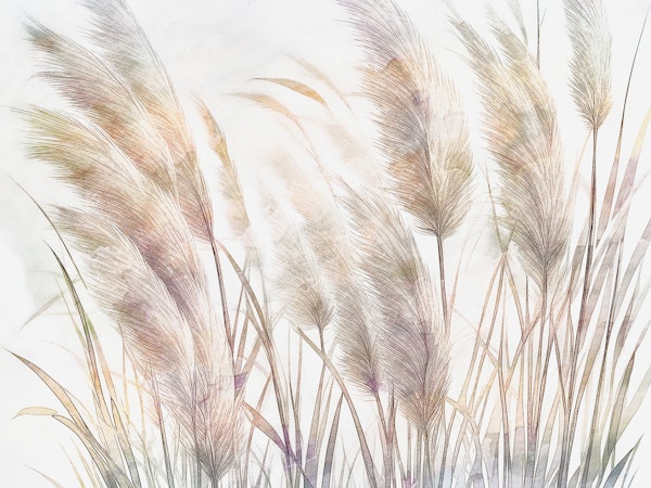 Dreamy Pampas Grass