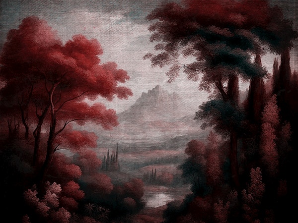 Antique Autumn Forest