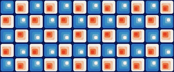 Squares with vintage colors 1