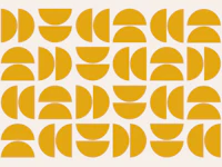 Yelow Zen Mid Century behang