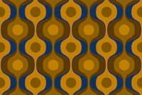 Mid-Century Seventies Linen tapet
