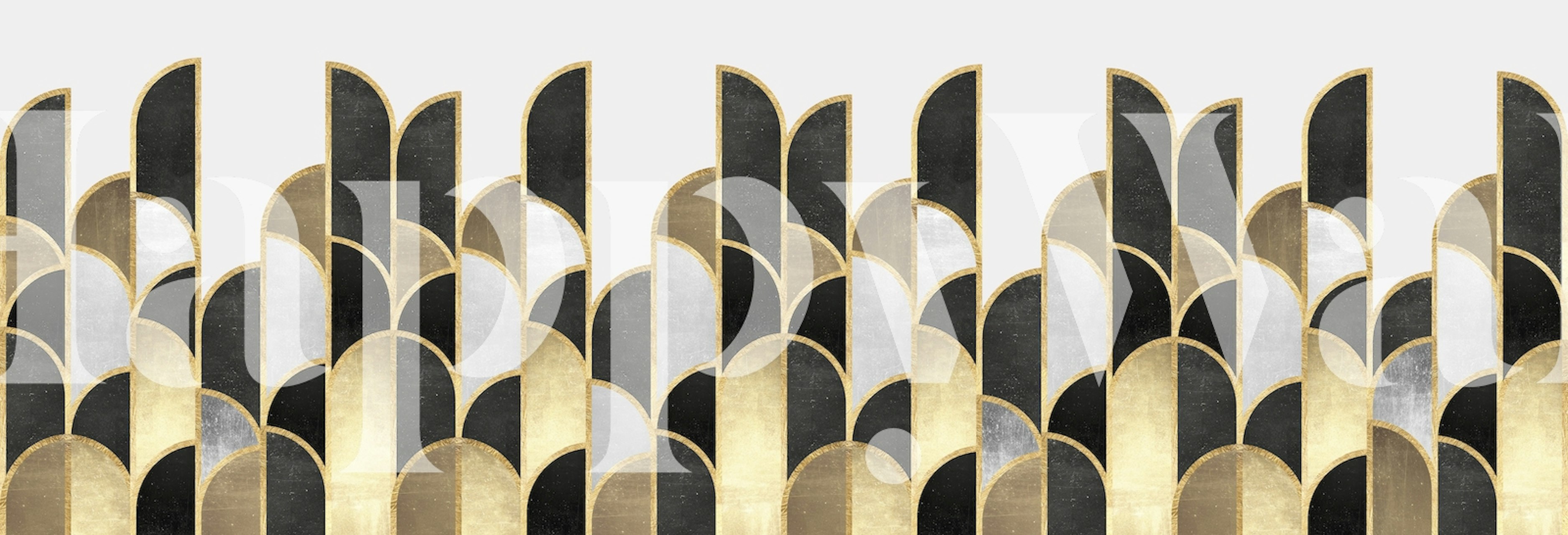 Shapes and textures wallpaper design