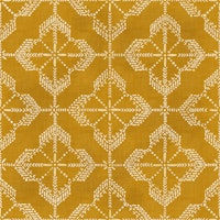 Mustard yellow boho tiles carta da parati