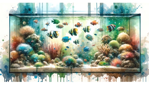 Colorful Aquarium Fish Tank
