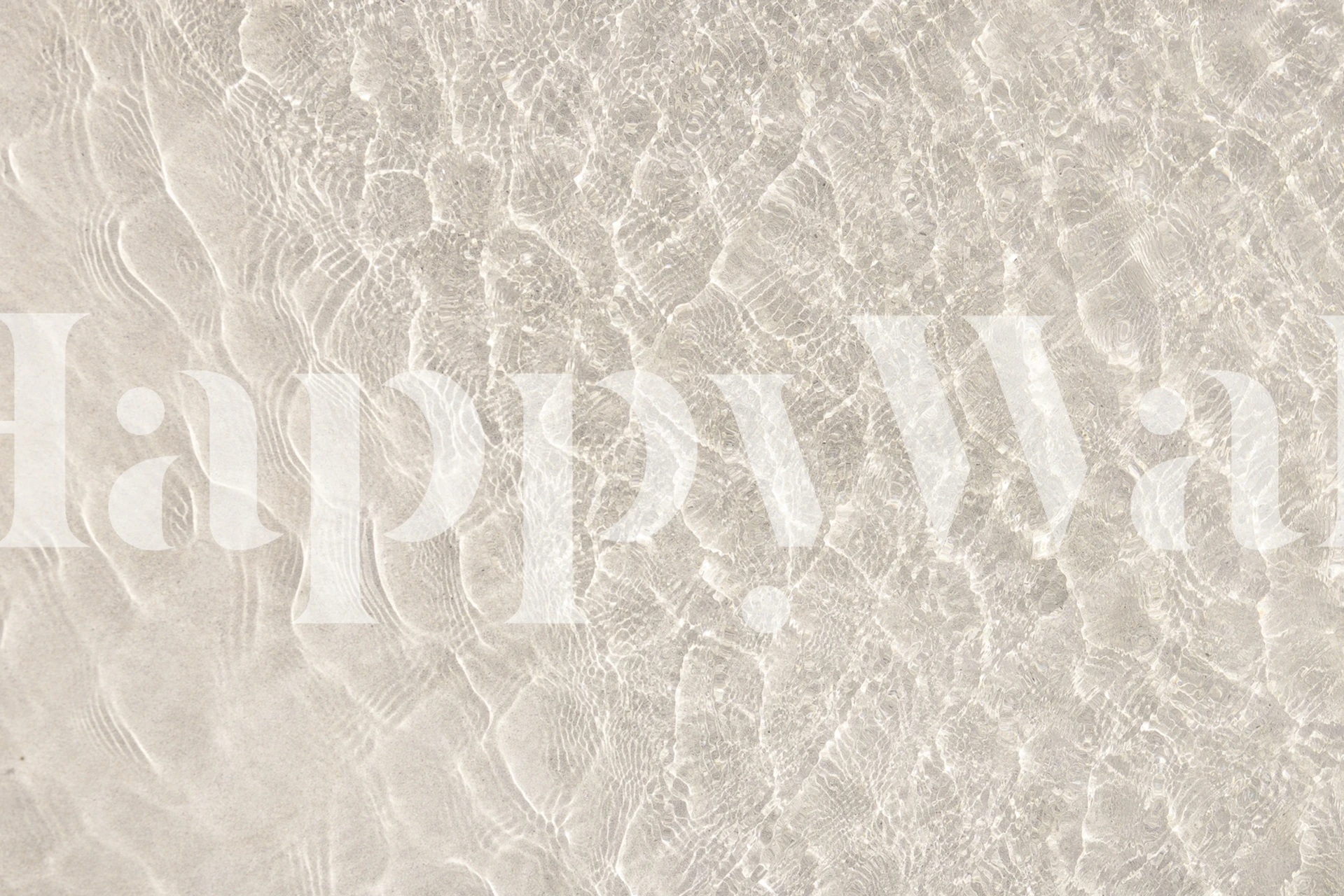 Sand ripple texture in soft beige wallpaper