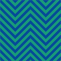 Navy blue moss green chevron pattern wallpaper