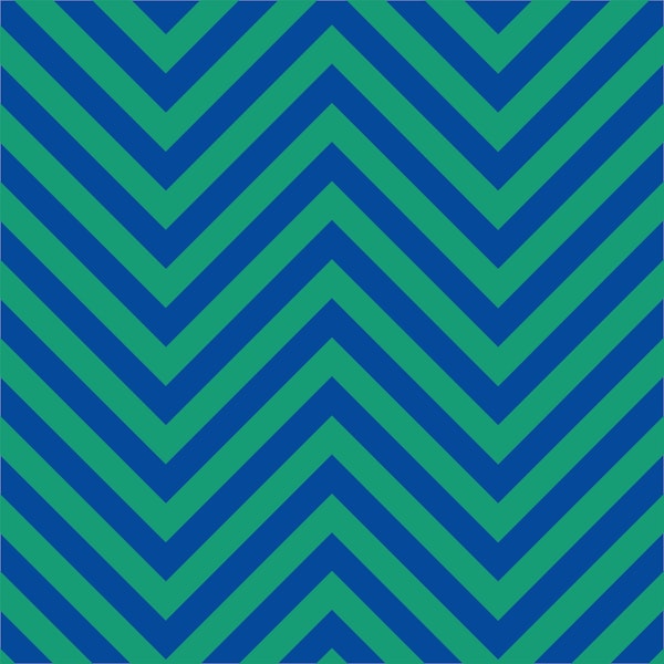 Navy blue moss green chevron pattern