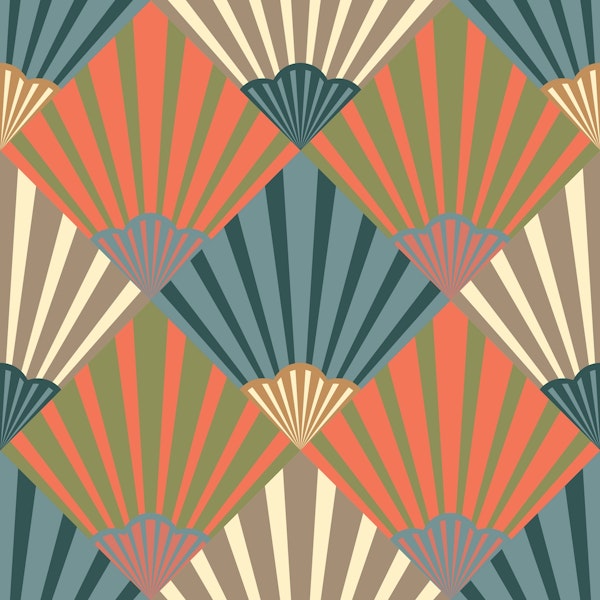 SUNRISE Art Deco Diamond Burst - Elegant Deco