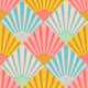 SUNRISE Art Deco Diamond Burst - Mod Pastel