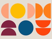 Minimal Mid Century Modern Large Geometry ταπετσαρία