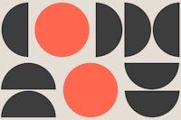 Simple Mid Century Modern wallpaper