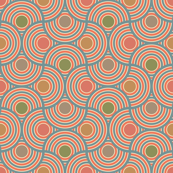 SCALLOP Art Deco Geometric - Elegant Deco