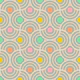 SCALLOP Art Deco Geometric - Mod Pastel