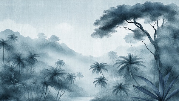 Antique Asian Jungle