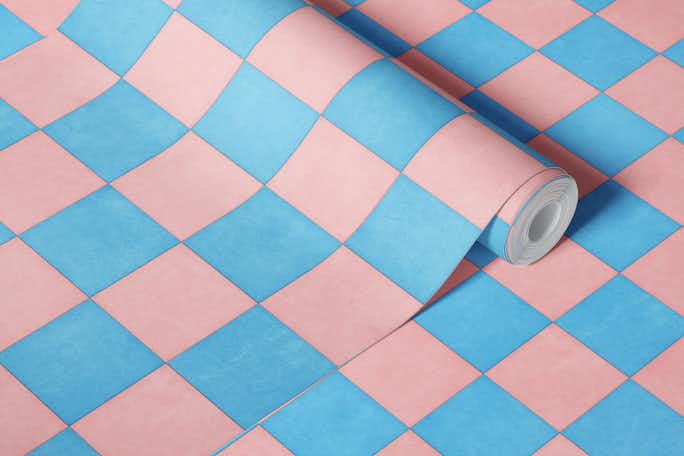 TILES 002 B - Checkerboardwallpaper roll