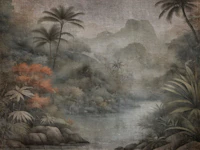 Asian Tropical Rainforest papel de parede