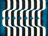 Mid Century Concrete Art behang