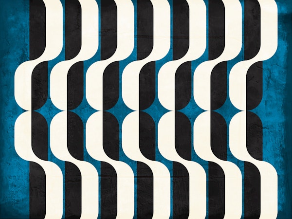 Mid Century Concrete Art