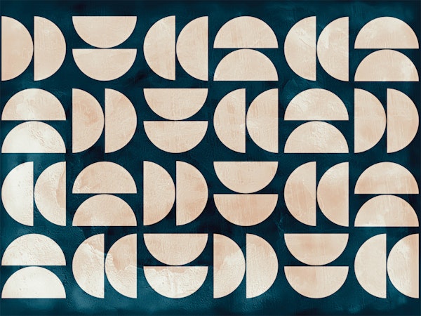 Mid Century Concrete Artwork