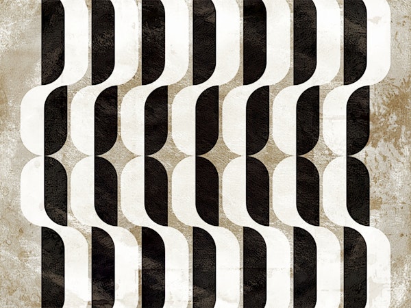 Mid Century Concrete Stone