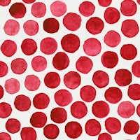 Watercolors Bubbles - Red wallpaper
