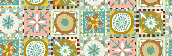 playful tiles collection muted