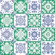 Denim forest tile