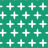 Moss green cross pattern ταπετσαρία