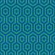 Beehive in blue and green