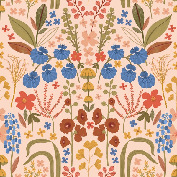 Vintage Bluebells - Light