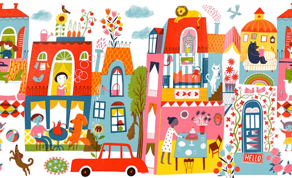 my wonderful busy house