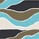 Hand drawn abstract waves