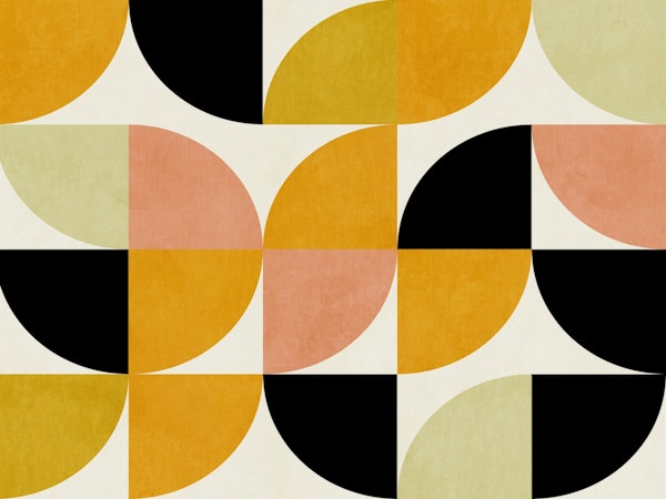 GEOMETRIC BAUHAUS ABSTRACT CLASSIC 2