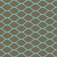 Coffee brown ogee pattern papel pintado