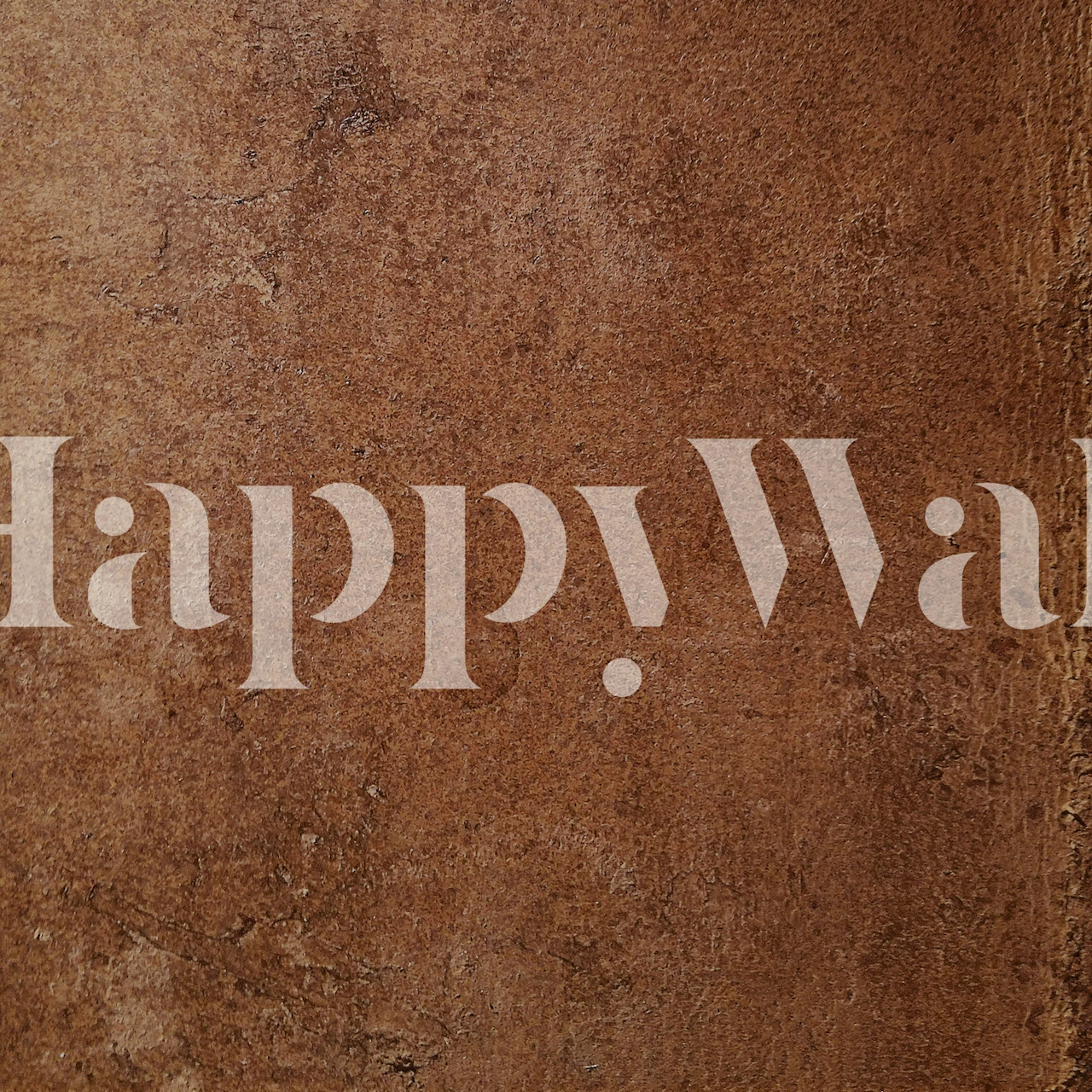 Carta da parati con texture in pelle invecchiata che ricorda il cuoio della sella per un ambiente ricco e tradizionale.