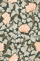 Dancing Blooms Dark carta da parati