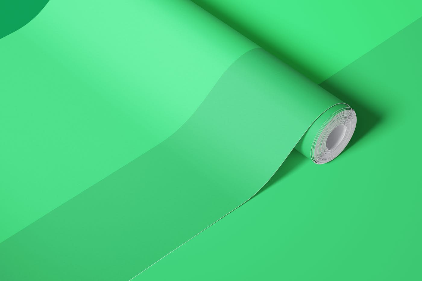 Bold Emerald Stripes wallpaper roll