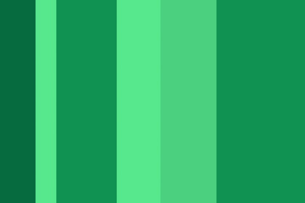 Bold Emerald Stripes