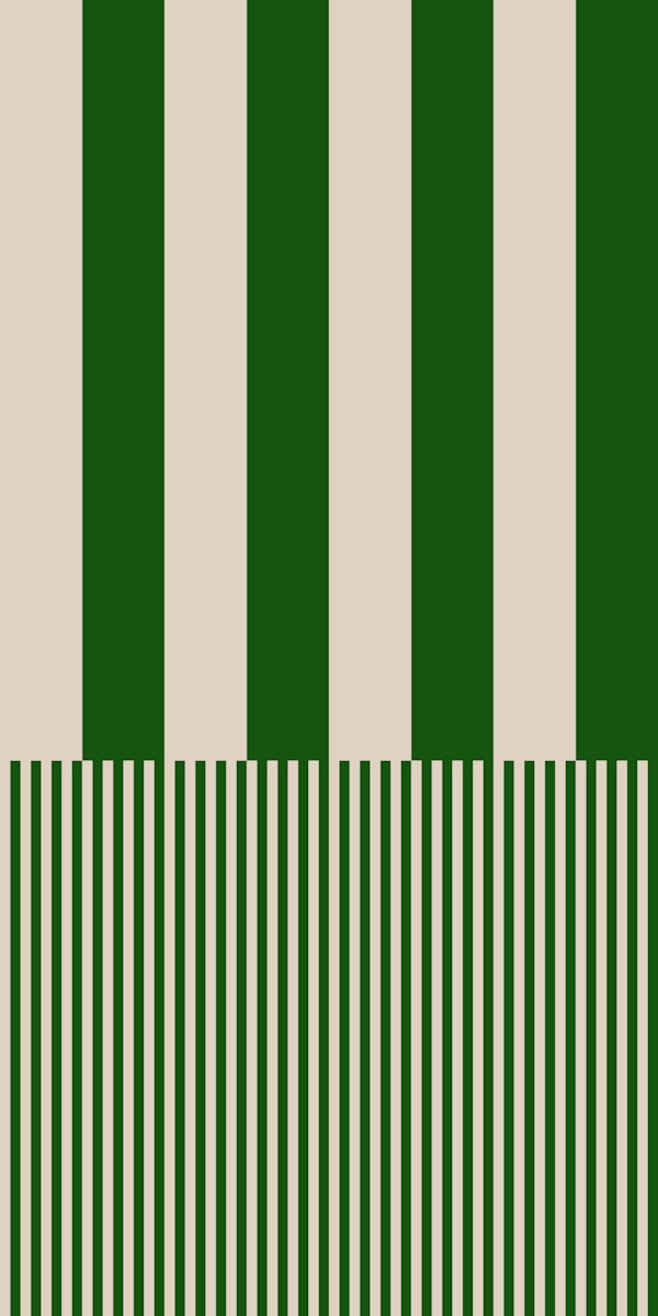 Muted Forest Stripes