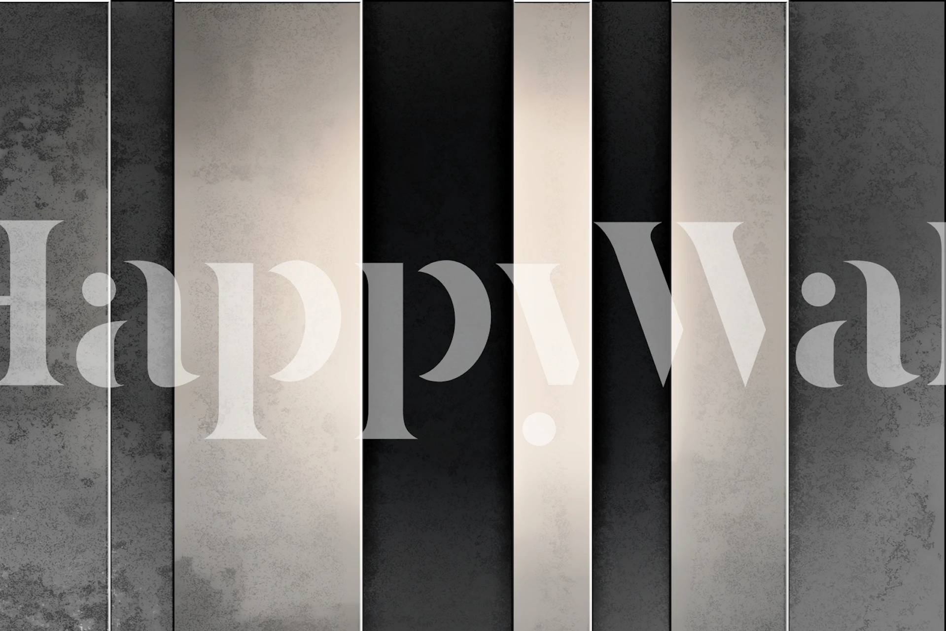 Luxury Grunge Stripes wallpaper in a room