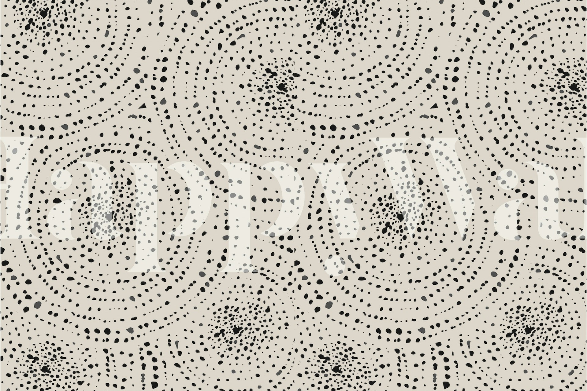 Tapeta Boho Minimalist v moderním pokoji