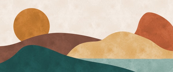 Watercolor landscape 6